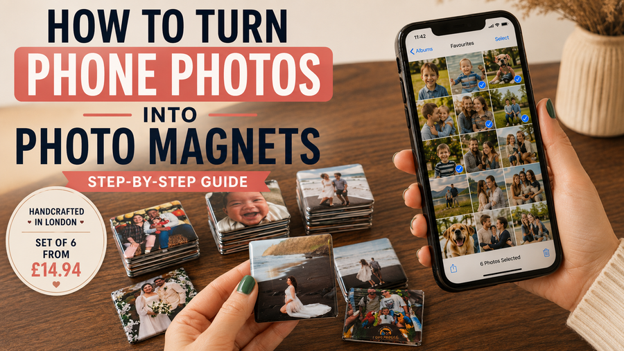 How to Make Photo Magnets from Phone Photos UK (2026)