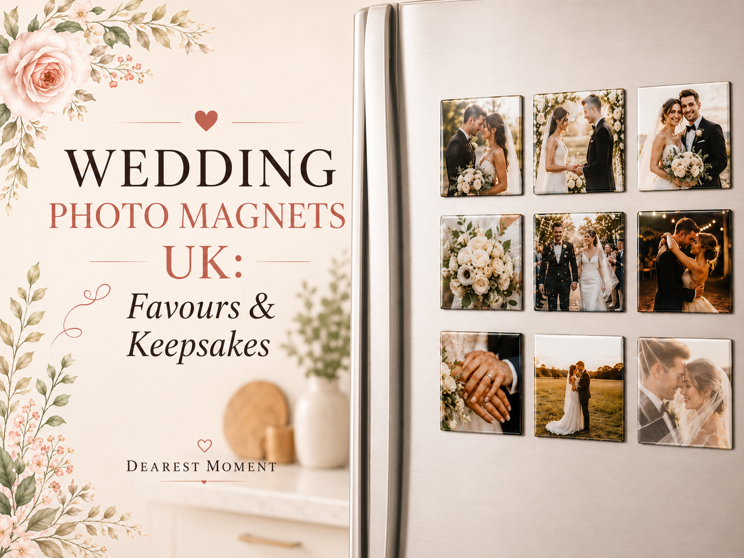Wedding Photo Magnets: Favours and Keepsakes Guests Will Keep