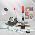 50x50mm(2x2 Inches) DIY Badge Making Machine with Manual Paper Cutter Kit