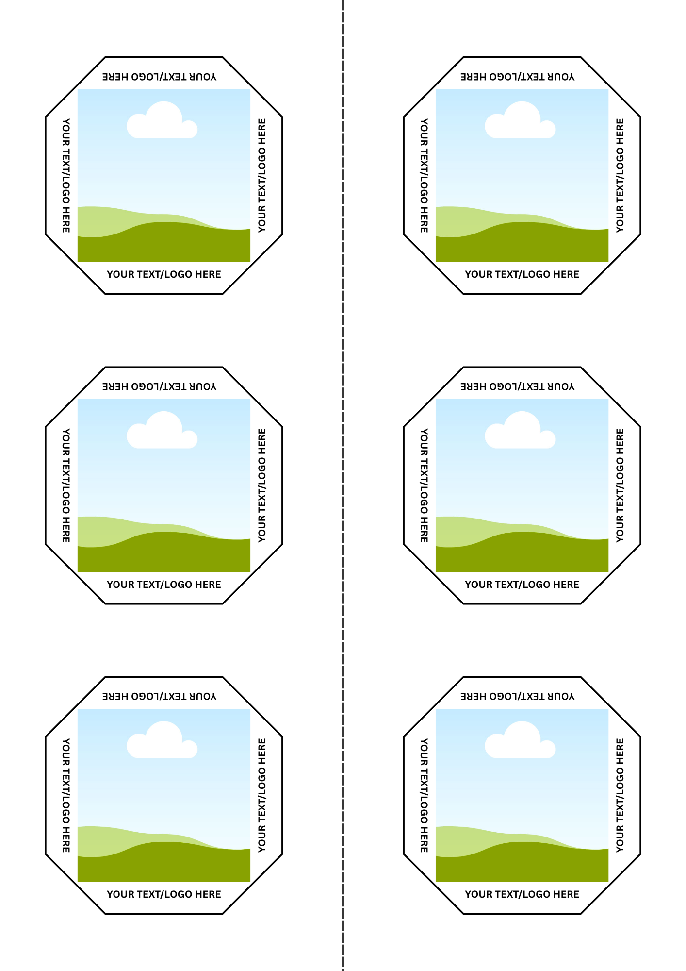 Personalised Photo Magnets  50×50mm (2”×2”) Template Tutorial