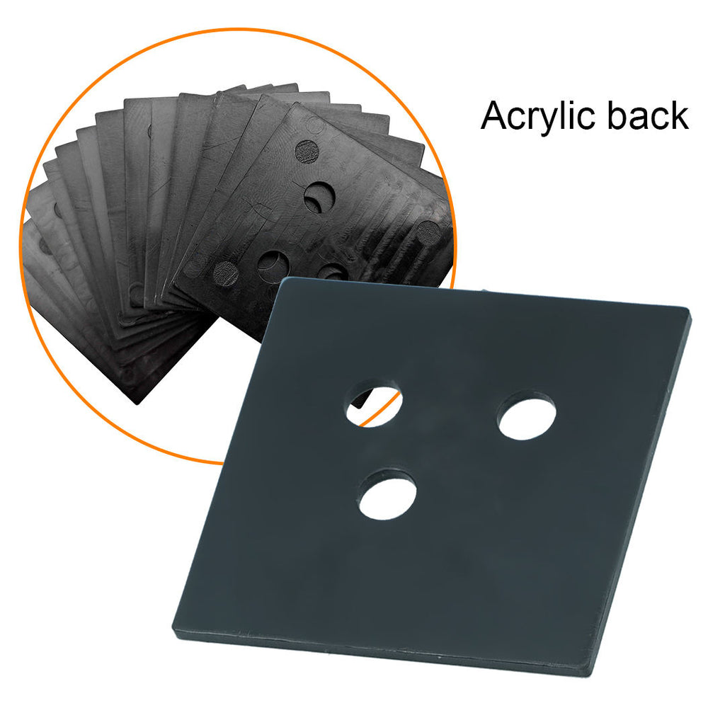 50x50mm (2x2 inch) DIY Square Fridge Magnet Materials (Consumables)